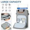 JOOEER Vertical Laptop Case Computer Bag for 14 Inch MacBook
