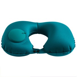 Camping Pillow, Travel Pillow, Neck Pillow, Manual Press Type, Outdoor Pillow, Air Pillow, Travel Pillow, Portable Air Pillow, For Camping, Climbing, Travel, Airplanes, Convenient to Carry, Neck