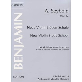 Neue Violin Etudes 4 Op.182 - BOOK