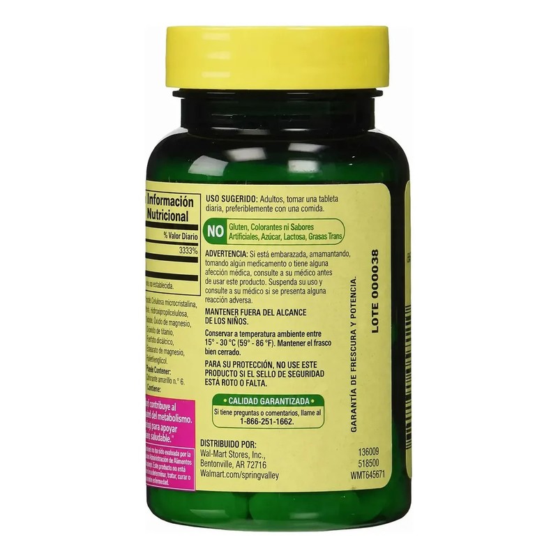 Biotina 10,000mcg (60 Tabletas) Cabello Hermoso, Uñas Y Piel