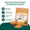 SPICE TRAIN, Fenugreek/Methi Seeds (397g) Non-GMO, Gluten-Free & 100% Whole