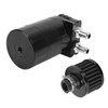 Car Oil Catch Can Internal Baffle Dual Chamber Filter Aluminium