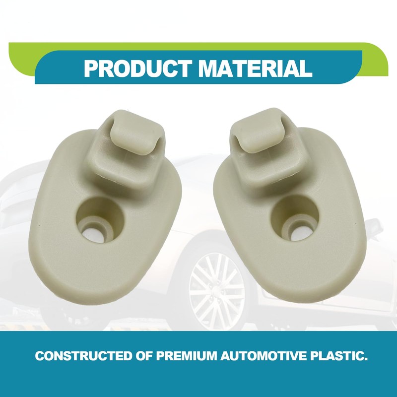 SYudwen 2 Pcs Sun Visor Clips, Car Sun Visor Support