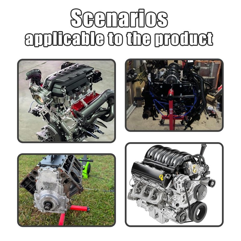 JEYPSHQP Outboard Engine Lifting Ring Tool with Adapter and Ring