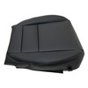 Mythoria Front Driver Side Bottom Leather Seat Cover Black Replacement
