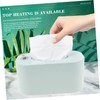 BIUDECO Portable Wipe Warmer Usb Power Capacity Tissue Dispenser for