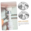 Operitacx Radiator Pipe Cover Set Sturdy Plastic Pipe Collars for