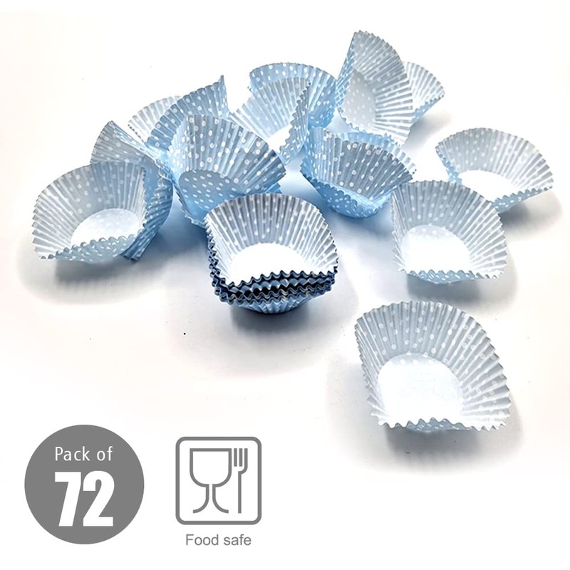 schone Cupcake Cases – Pack of 72 – Disposable Cupcake