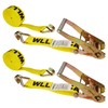 US Cargo Control Ratchet Straps Heavy Duty (2-Pack), 2 Inch