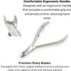 DreamCut Professional Cuticle Nipper - Stainless Steel (Silver)