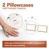 TEXAS LINEN CO. 100% Egyptian Cotton Pillow Cases Set of
