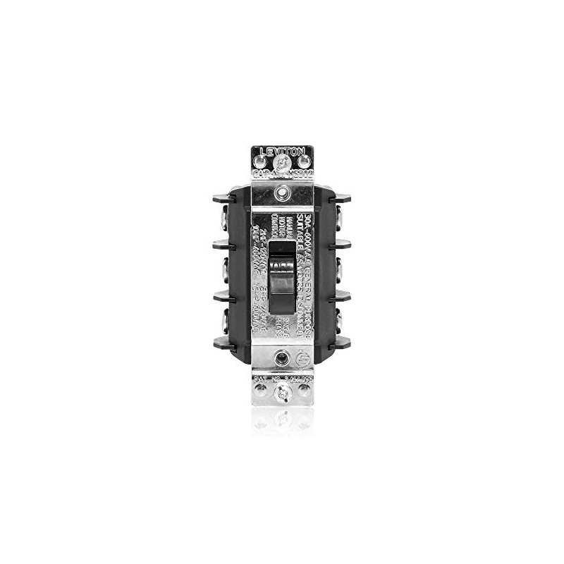 Leviton 30 Amp, 600 Volt, Three-Pole, 3 Phase AC Motor
