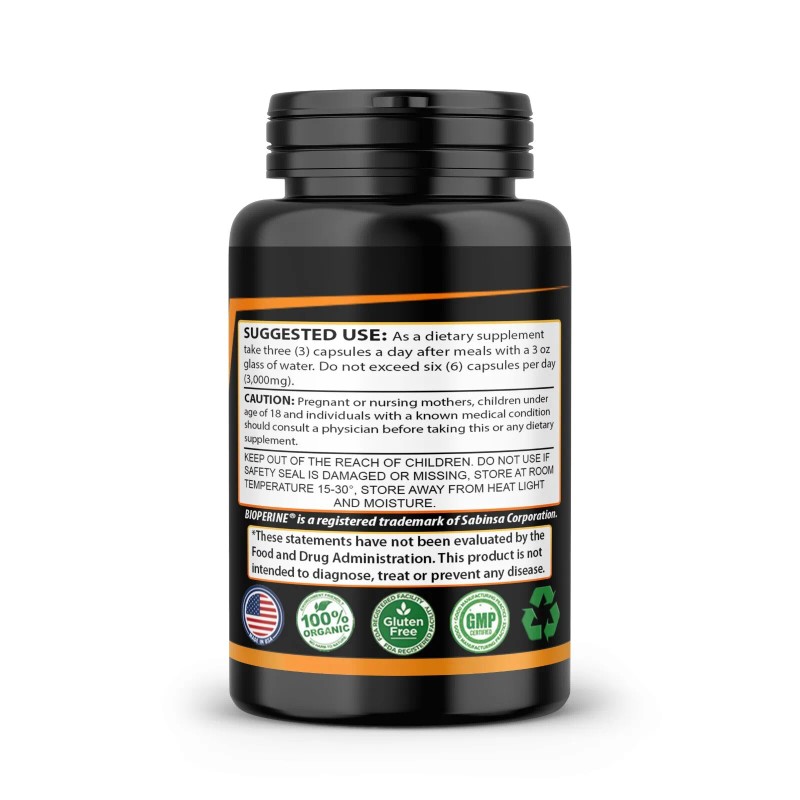 SMS TURMERIC 95% CURCUMIN 10,000mg EXTRACT TUMERIC BLACK PEPPER ANTIOXIDANT