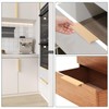Flehomo 6 Pcs Cabinet Handle, 120 mm Finger Edge Pull