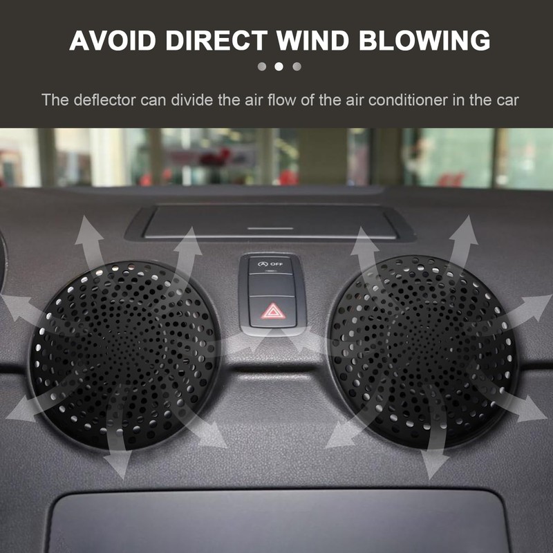 OLizee® 2PCS Detachable Car Air Conditioner Deflector Car Air Vent