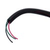Gardner Bender XTM-450, inch. x 10 ft, Black Split Loom