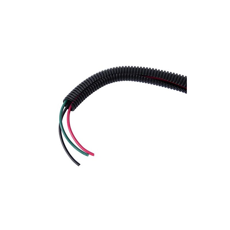 Gardner Bender XTM-450, inch. x 10 ft, Black Split Loom