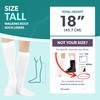 BraceAbility Walking Boot Sock Liners – (1 Pair) Replacement Medical