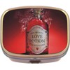 Love Potion Red Brass Rectangle Pill Box