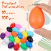 100 Pcs Plastic Egg Shakers, Musical Maracas Percussion Instruments Easter
