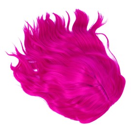 BIUDECO Female Short Curly Wig with Lightweight Synthetic Hair for Daily Wear Comfortable and Breathable Design for Cosplay Parties and Everyday Use