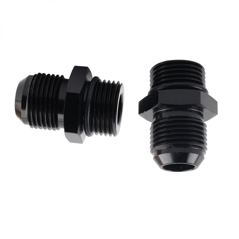 VEHITO 10AN 2 Port Dual Breather Filter Baffled Oil Catch