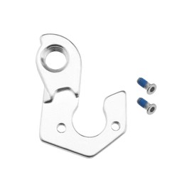 Fahrrad-Umwerferhaken, kompatibel mit Decathlon Rockrider ST520 ST540 Riverside 500 900 Zubehör aus Aluminiumlegierung, silberfarben