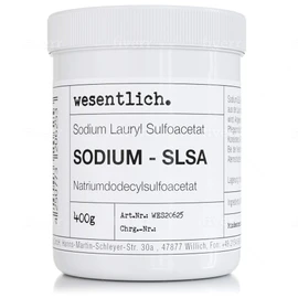 Sodium SLSA Surfactant (Sodium Lauryl Sulpho Acetate) - 400g - in Resealable Screw Cap Tin by wesentlich.