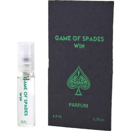 Jo Milano game of spades Win vial parfum spray for unisex. 0.10 Ounce/3ml