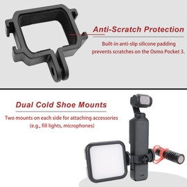 Osmo Pocket 3 Adjustable Chest Mount Harness, Chest Strap Body Mount Accessories Compatible with DJI Osmo Pocket 3 Cameras Attachments