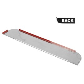 G-PLUS Chop Top Door Trim Stainless Steel 5" Drop Polished Fits Kenworth T600, T660, T800 & W900 Trucks/Fit Daylight & Non-Daylight Doors