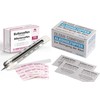 100 x Disposable Lancets 100 x Alcohol Swabs, Lancet, Sterile