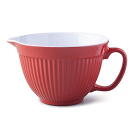 Zeal G208R Mixing Bowl/Batter Jug, Melamine, Red