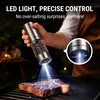 ThermoPro Upgraded Larger Capacity Electric Salt and Pepper Grinder Set,