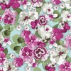 Ambiente Napkin 33cm Pansy All Over White Floral Mix Serviettes