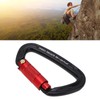 Auto Locking Rock Climbing Carabiner D Shaped Carabiner Yoga Hammock