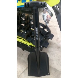 life line  LifeLine Snowmobile Shovel Polaris Arctic Cat Yamaha SkiDoo Snowmobiles Black