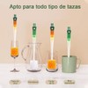 2 Piezas Cepillo para Lavar Termo,Cepillo para Popotes Largos,5 in