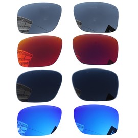 Acefrog 4 Pairs Polarized Replacement Lenses for Oakley Holbrook XL OO9417 Sunglasses, Perfectly Fit, Shatterproof, Anti-scratch, Value Pack