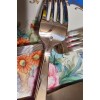 Hampton Forge Argent Orfevres Cabriole Art Deco 5-Piece 18/10 Stainless