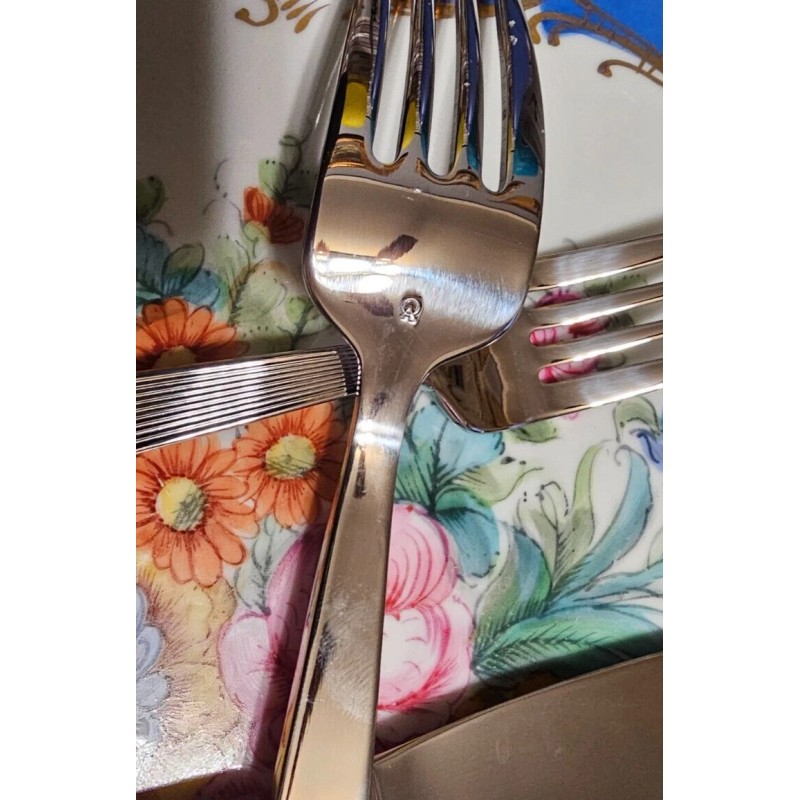 Hampton Forge Argent Orfevres Cabriole Art Deco 5-Piece 18/10 Stainless