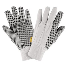 Pretul GU-455, Guantes de algodón con puntos PVC en palma, unitalla, Pretul