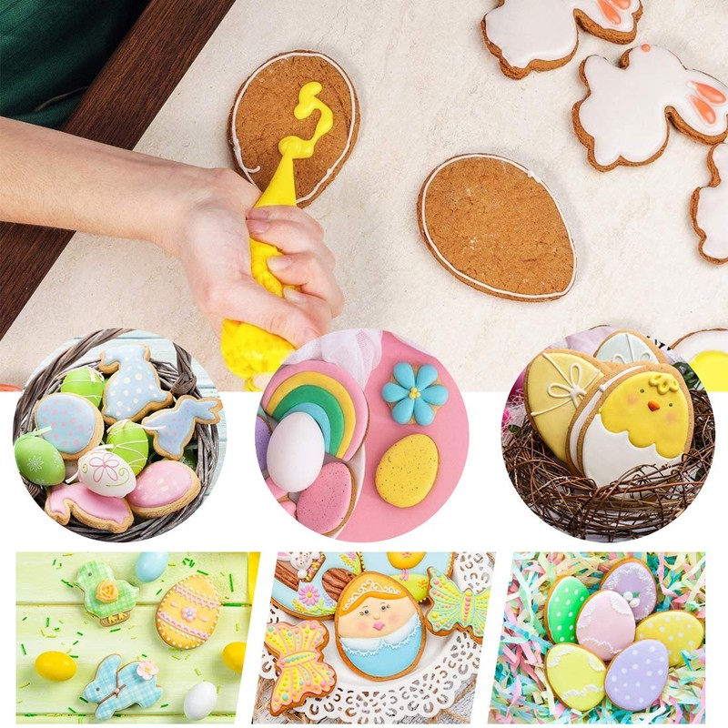 Easter Cookie Cutters, Set of 8, Easter Set, Easter Stainless