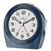 Atrium A451-5 Analogue Quartz Alarm Clock without Ticking with Automatic