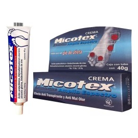Micotex Crema Antimicótico Para Pie De Atleta 40gr