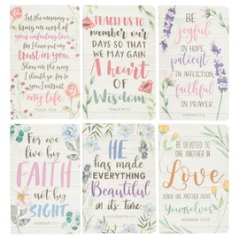 Faithful Finds Faith Prayer Journal Notebooks for Women with Quotes (5x8 In, 6 Pack)
