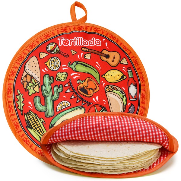 Tortillada - 30 cm Tortilla Warmer/Heat Container microwaveable Made of