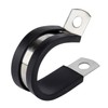 ISPINNER 12 Pack 1/2 Inch Rubber Cushioned Stainless Steel Cable