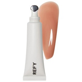REFY Lip Gloss with Hyaluronic Acid - Oat, Light Warm Nude