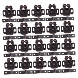 SHINEOFI 20Pcs Door Catcher Latch Clips Durable Toggle Clips for Closet Cabinet High Grade Wear Resistant Door Catches for Kitchen Bedroom Living Room Organization